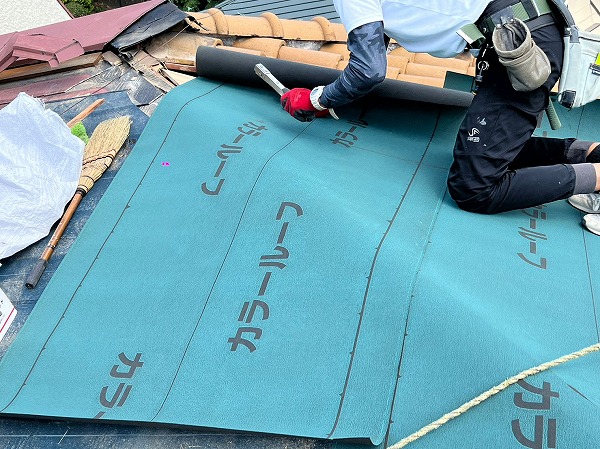 屋根葺き替え工事