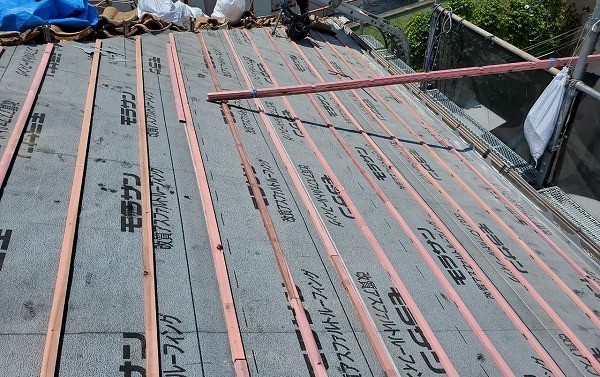 屋根葺き替え工事