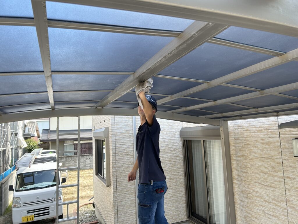 カーポート点検