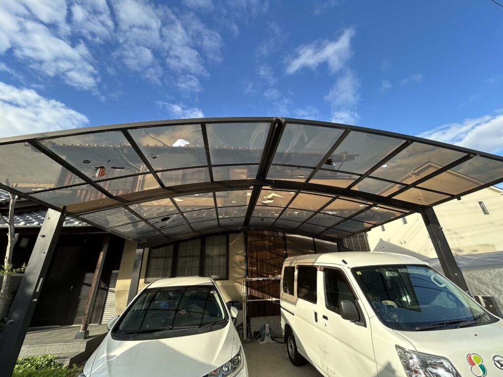 災害による破損